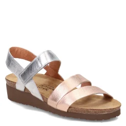 Footbed Sandals*Naot Women's , Kayla Sandal Silver
