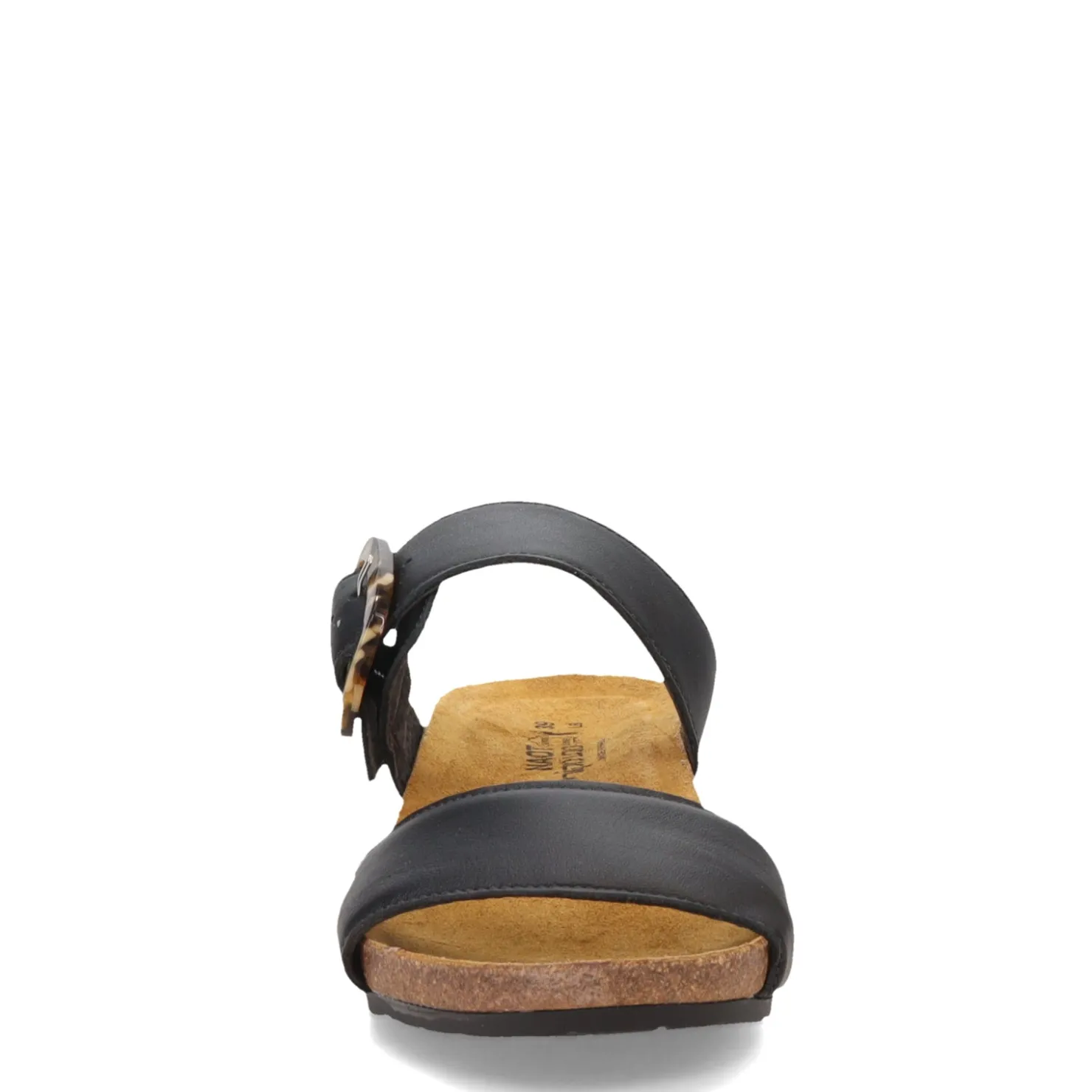Footbed Sandals*Naot Women's , Kingdom Sandal Jet Black