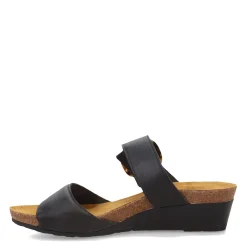 Footbed Sandals*Naot Women's , Kingdom Sandal Jet Black