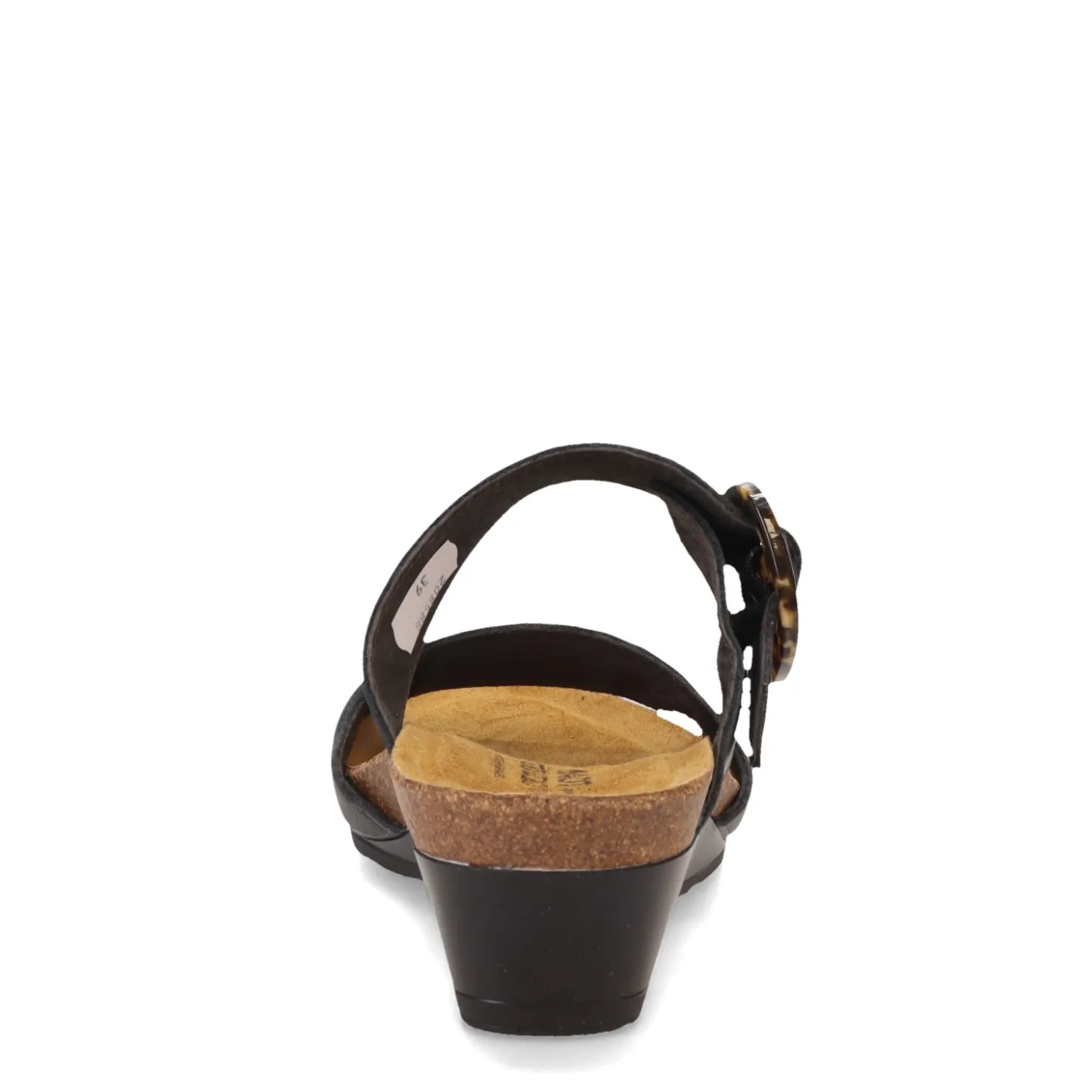 Footbed Sandals*Naot Women's , Kingdom Sandal Jet Black