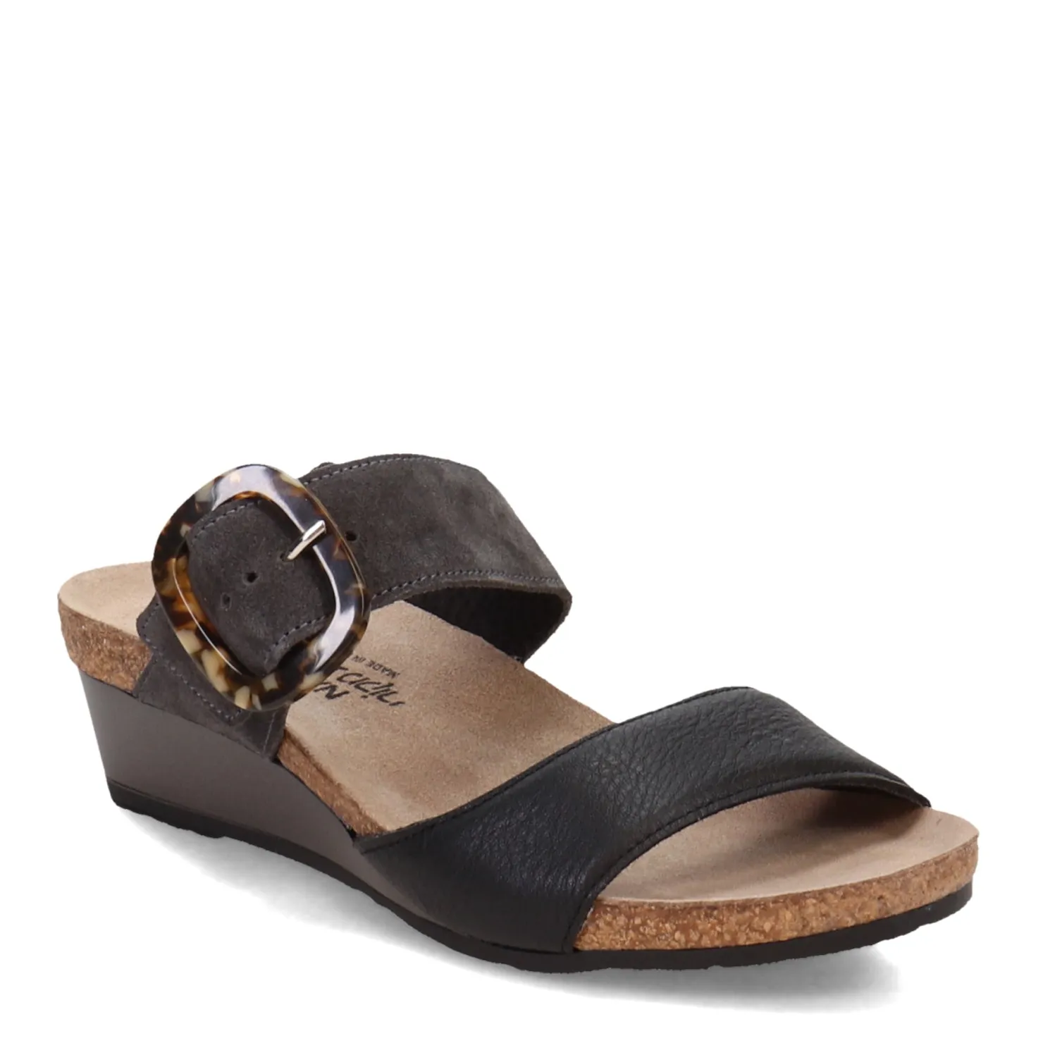 Footbed Sandals*Naot Women's , Kingdom Sandal Black