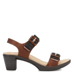 Heeled Sandals*Naot Women's , Mode Sandal Brown/Black/Khaki