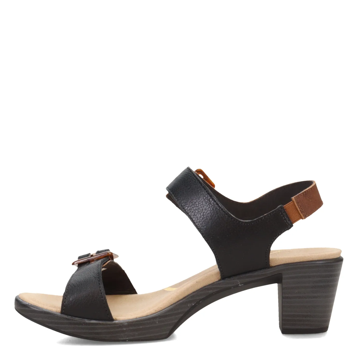 Footbed Sandals*Naot Women's , Mode Sandal Brown/Black/Khaki