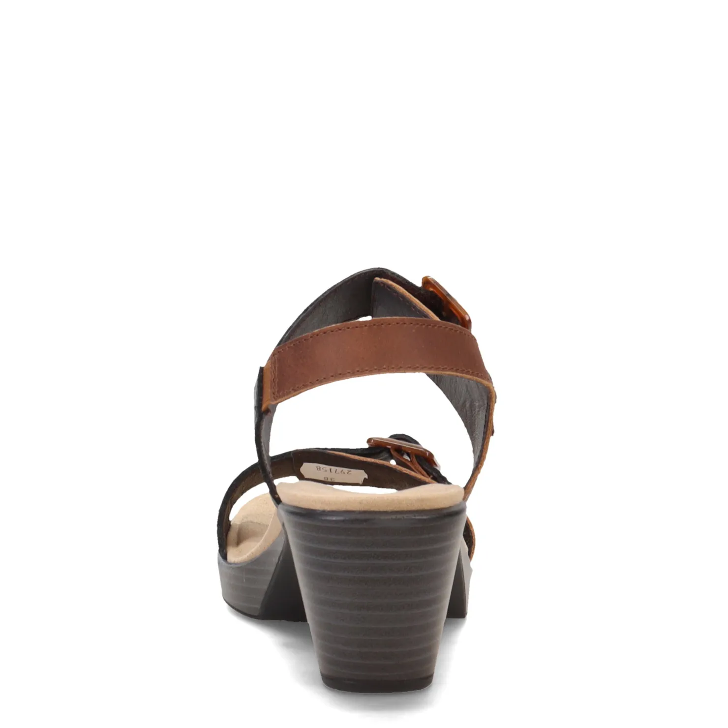 Footbed Sandals*Naot Women's , Mode Sandal Brown/Black/Khaki
