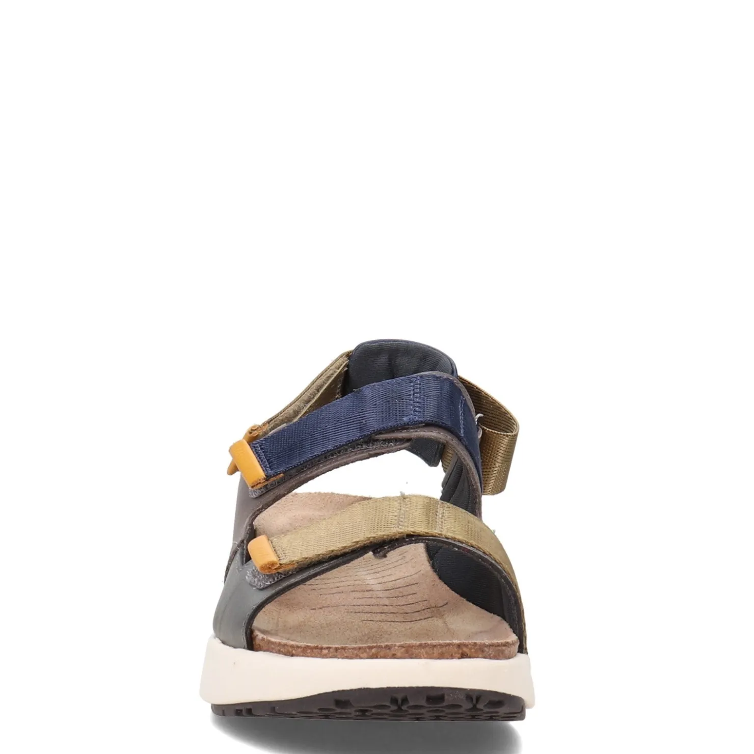 Footbed Sandals*Naot Women's , Odyssey Sandal Grey/Navy/Gold