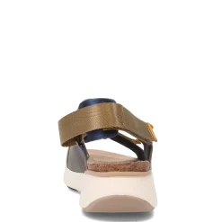 Footbed Sandals*Naot Women's , Odyssey Sandal Grey/Navy/Gold