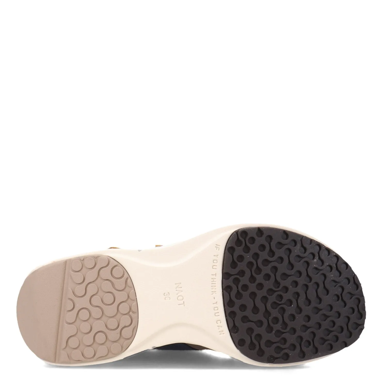 Footbed Sandals*Naot Women's , Odyssey Sandal Grey/Navy/Gold