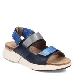 Footbed Sandals*Naot Women's , Odyssey Sandal Blue