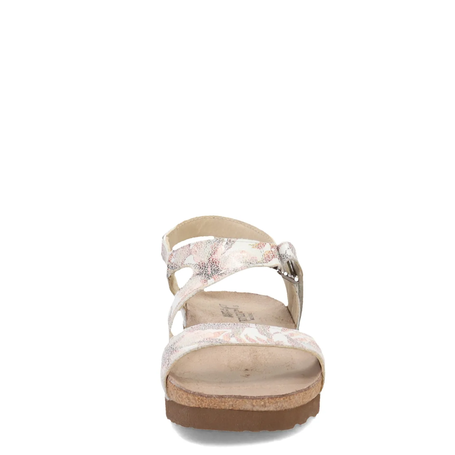 Footbed Sandals*Naot Women's , Pamela Sandal Off White Floral
