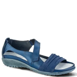 Footbed Sandals*Naot Women's , Papaki Sandal Navy Polar Sea