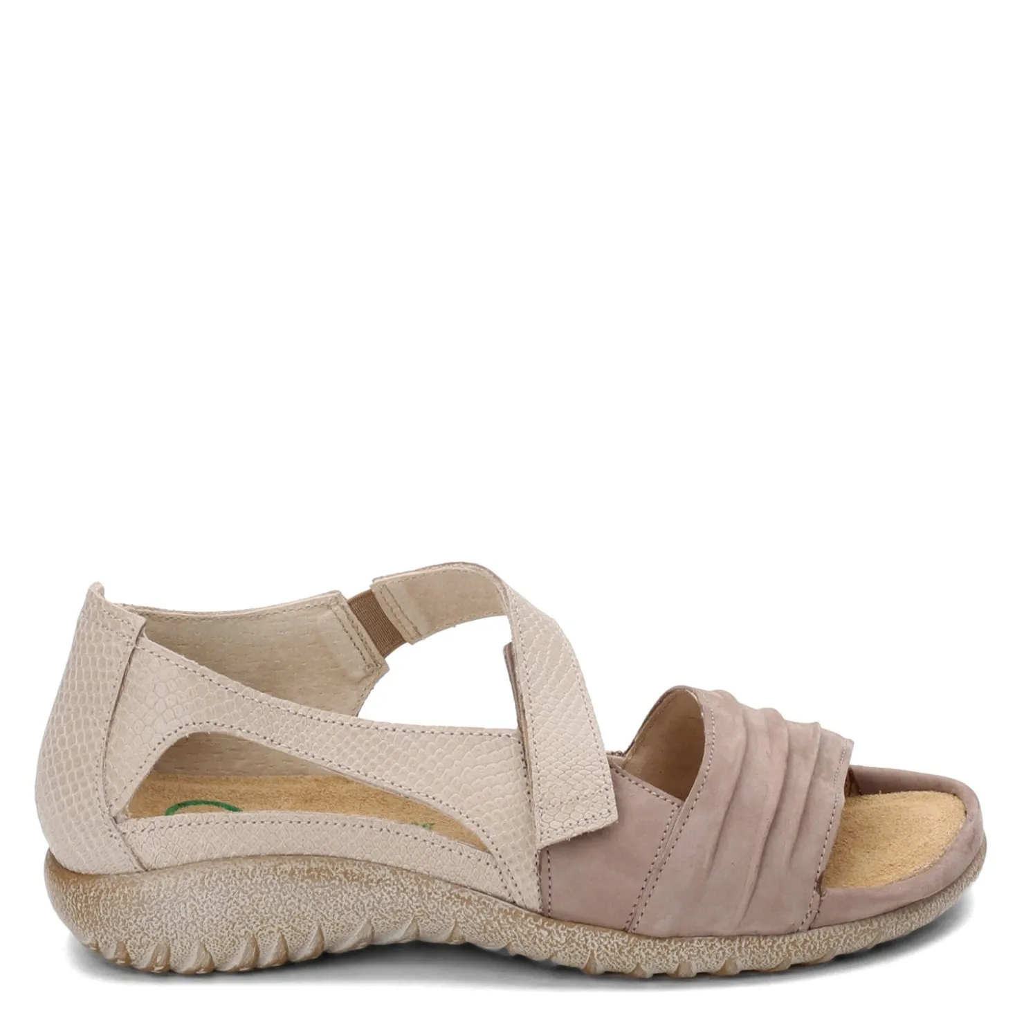 Footbed Sandals*Naot Women's , Papaki Sandal Stone/Beige