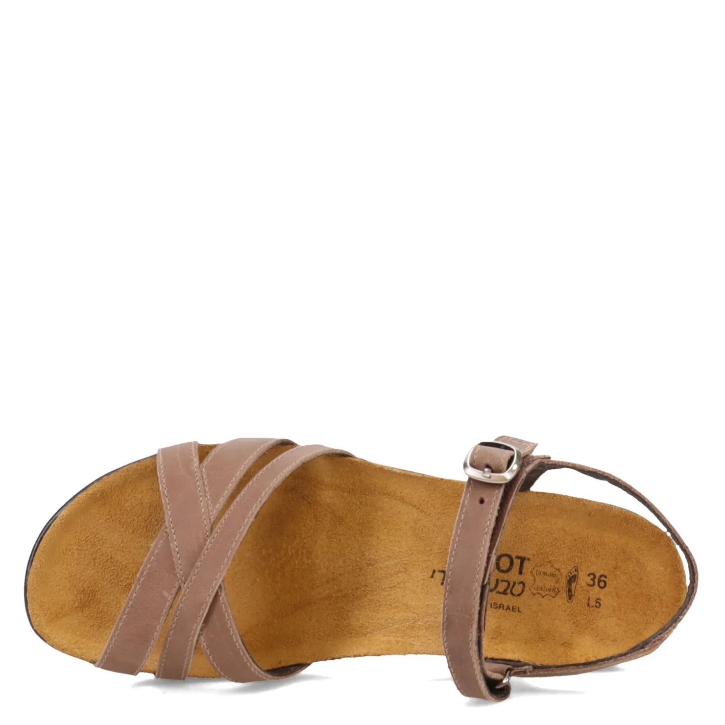 Footbed Sandals*Naot Women's , Patricia Sandal Bark