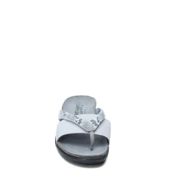 Footbed Sandals*Naot Women's , Penelope Sandal Grey Snake Print