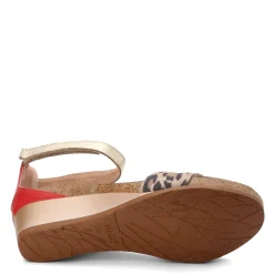Wedges*Naot Women's , Pixie Sandal Cheetah