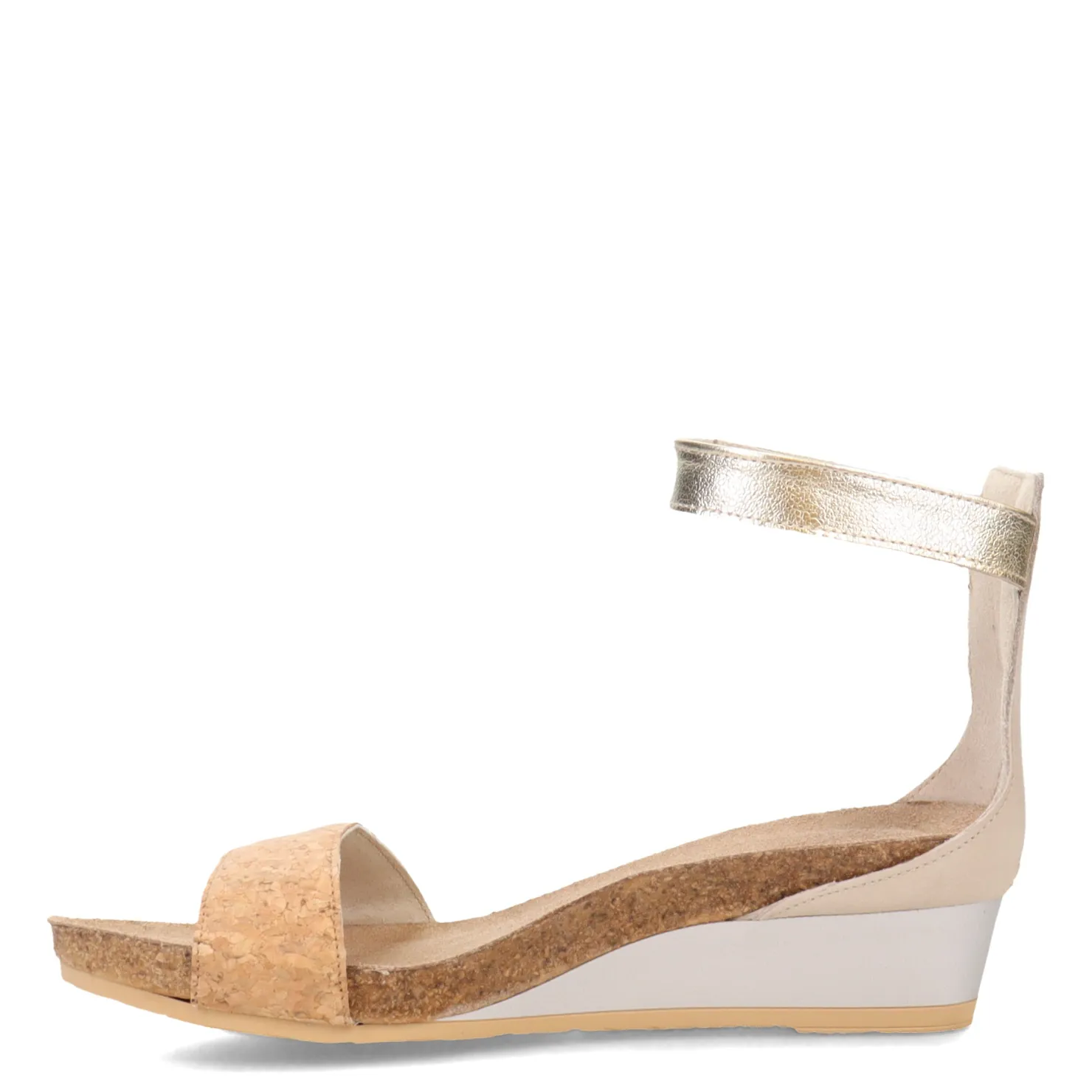 Wedges*Naot Women's , Pixie Sandal Cork Gold