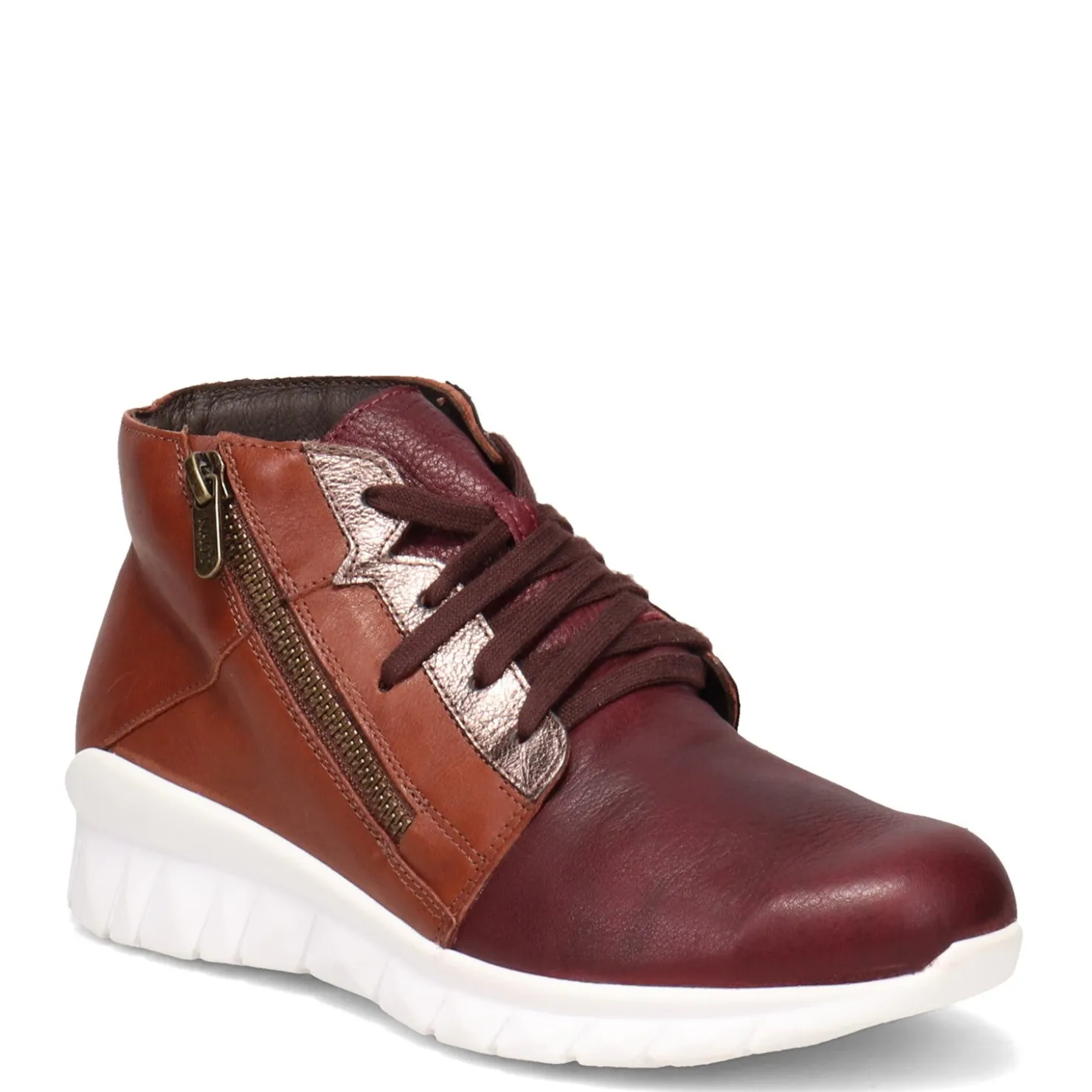 Fashion & Street*Naot Women's , Polaris Sneaker Bordeaux/Chesnut