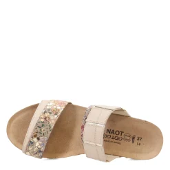 Footbed Sandals*Naot Women's , Royalty Sandal Ivory
