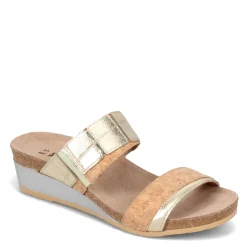 Footbed Sandals*Naot Women's , Royalty Sandal Cork Gold