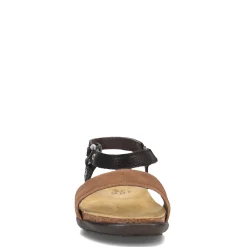 Footbed Sandals*Naot Women's , Sabrina Sandal Brown Black