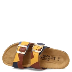 Footbed Sandals*Naot Women's , San Diego Sandal Brown Yellow