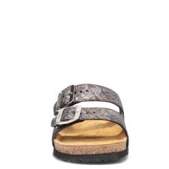 Footbed Sandals*Naot Women's , Santa Barbara Slide Sandal Metallic Mult