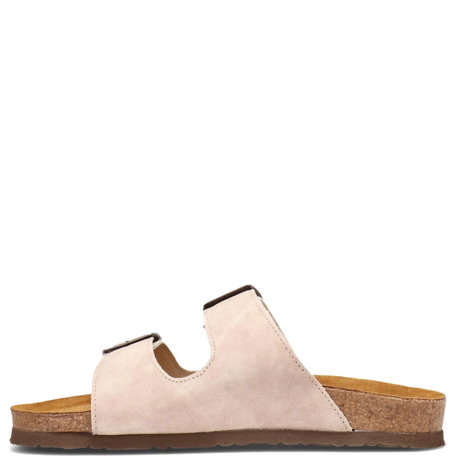 Footbed Sandals*Naot Women's , Santa Barbara Slide Sandal Sand Suede