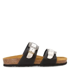 Footbed Sandals*Naot Women's , Santa Cruz Sandal Black