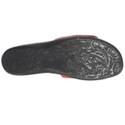Footbed Sandals*Naot Women's , Skylar Sandal Red