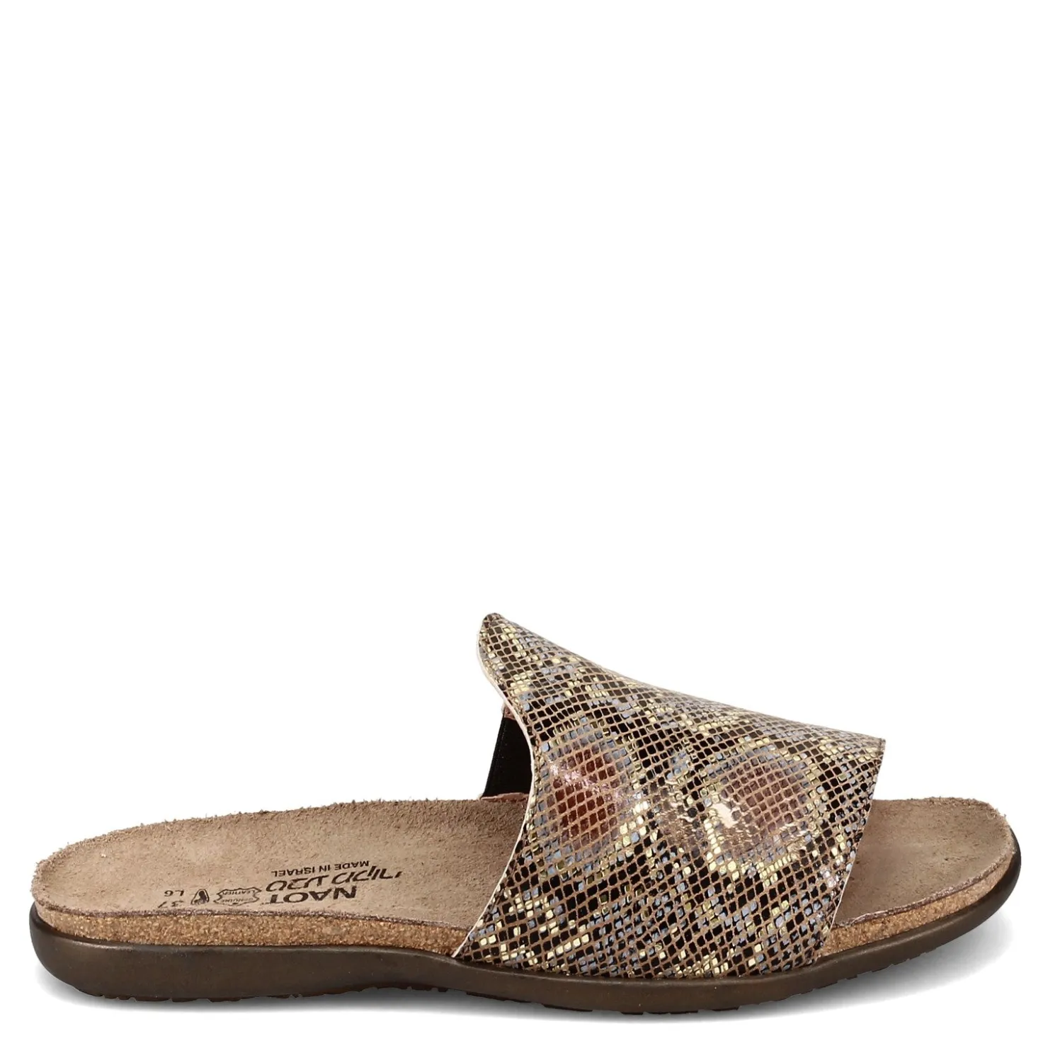 Footbed Sandals*Naot Women's , Skylar Sandal Gold