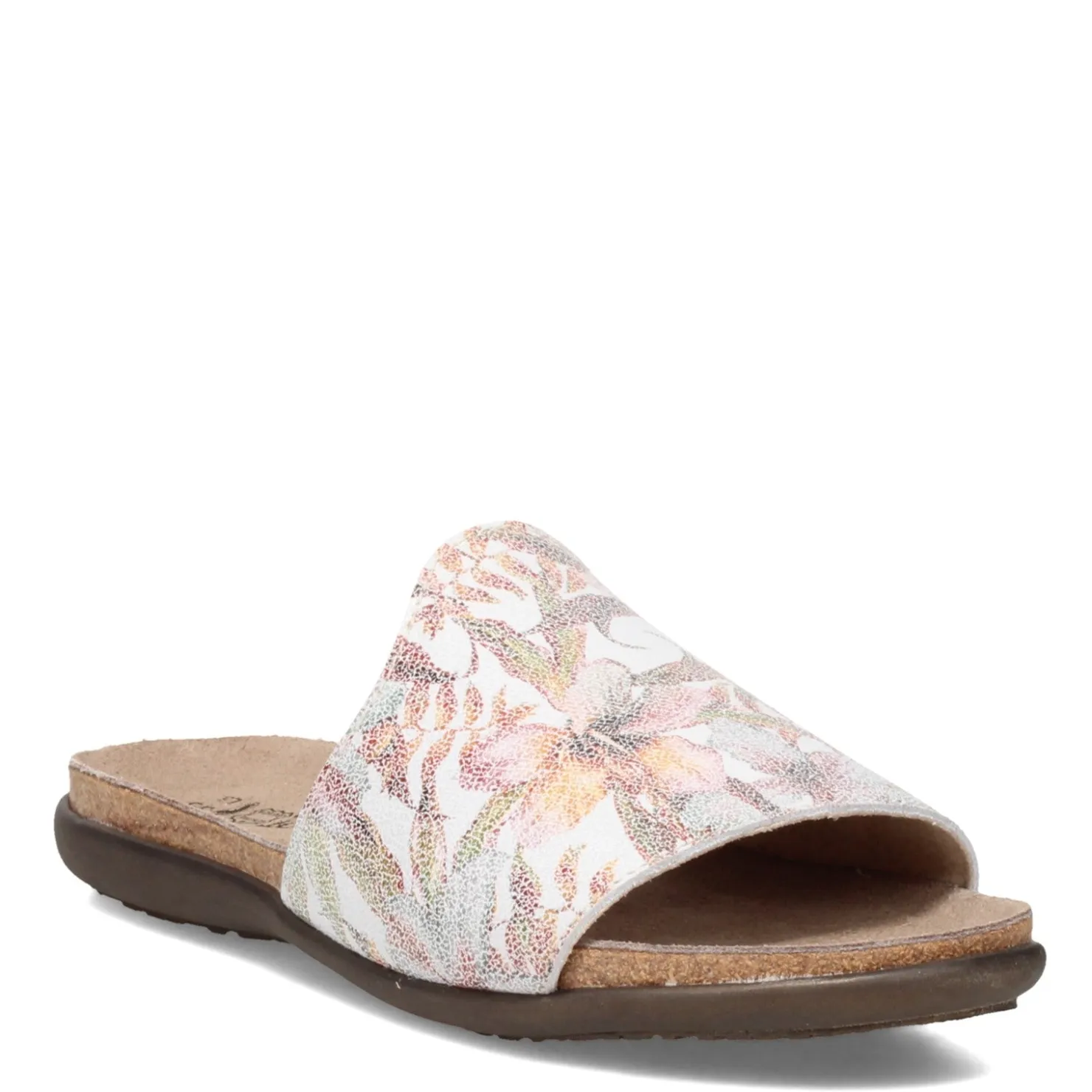 Footbed Sandals*Naot Women's , Skylar Sandal White Floral