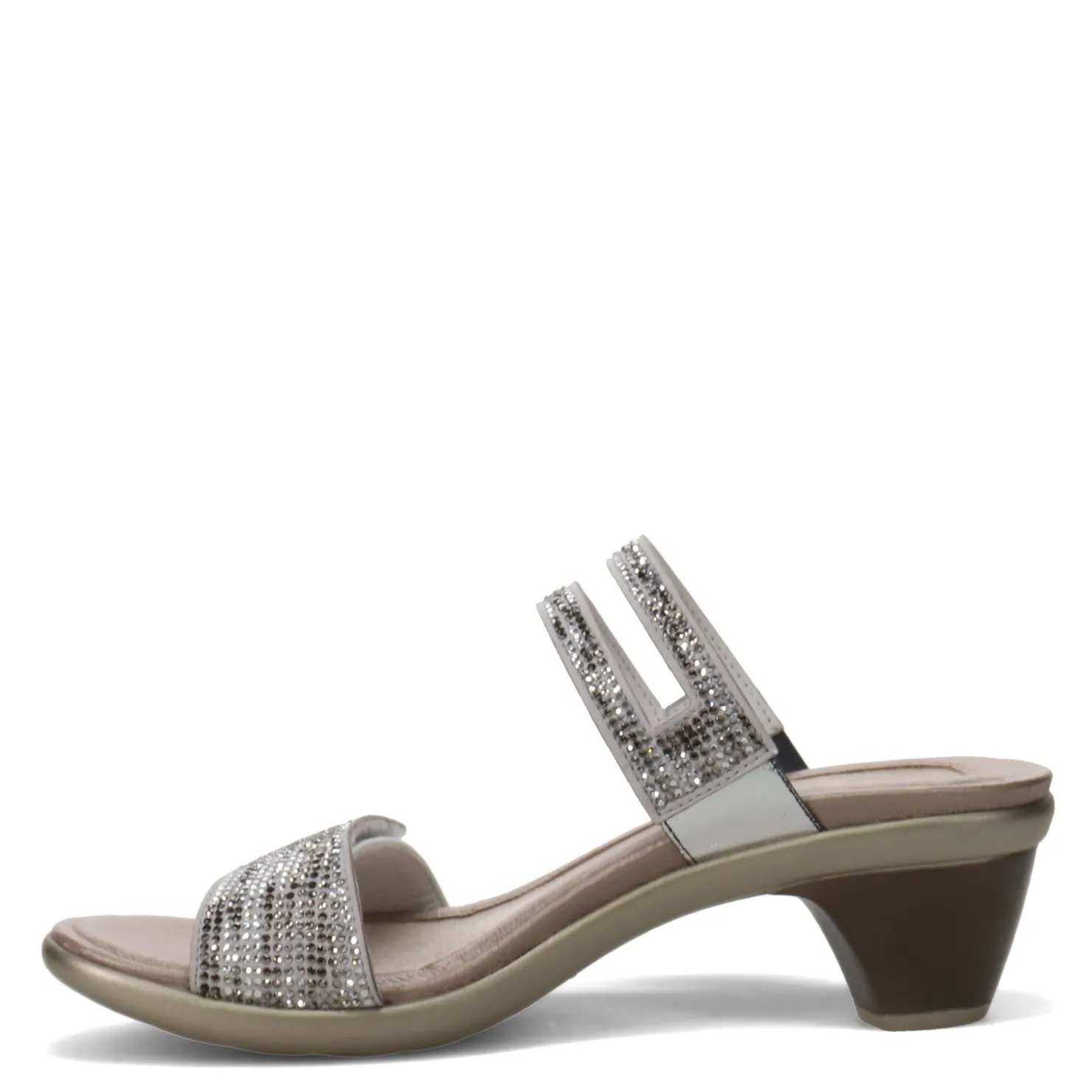 Heeled Sandals*Naot Women's , Temper Sandal White Pearl