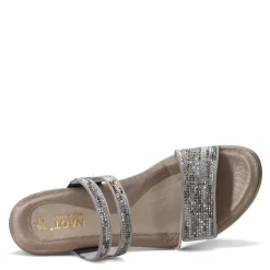 Heeled Sandals*Naot Women's , Temper Sandal White Pearl