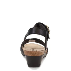 Footbed Sandals*Naot Women's , Throne Sandal Black