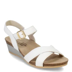 Footbed Sandals*Naot Women's , Throne Sandal White