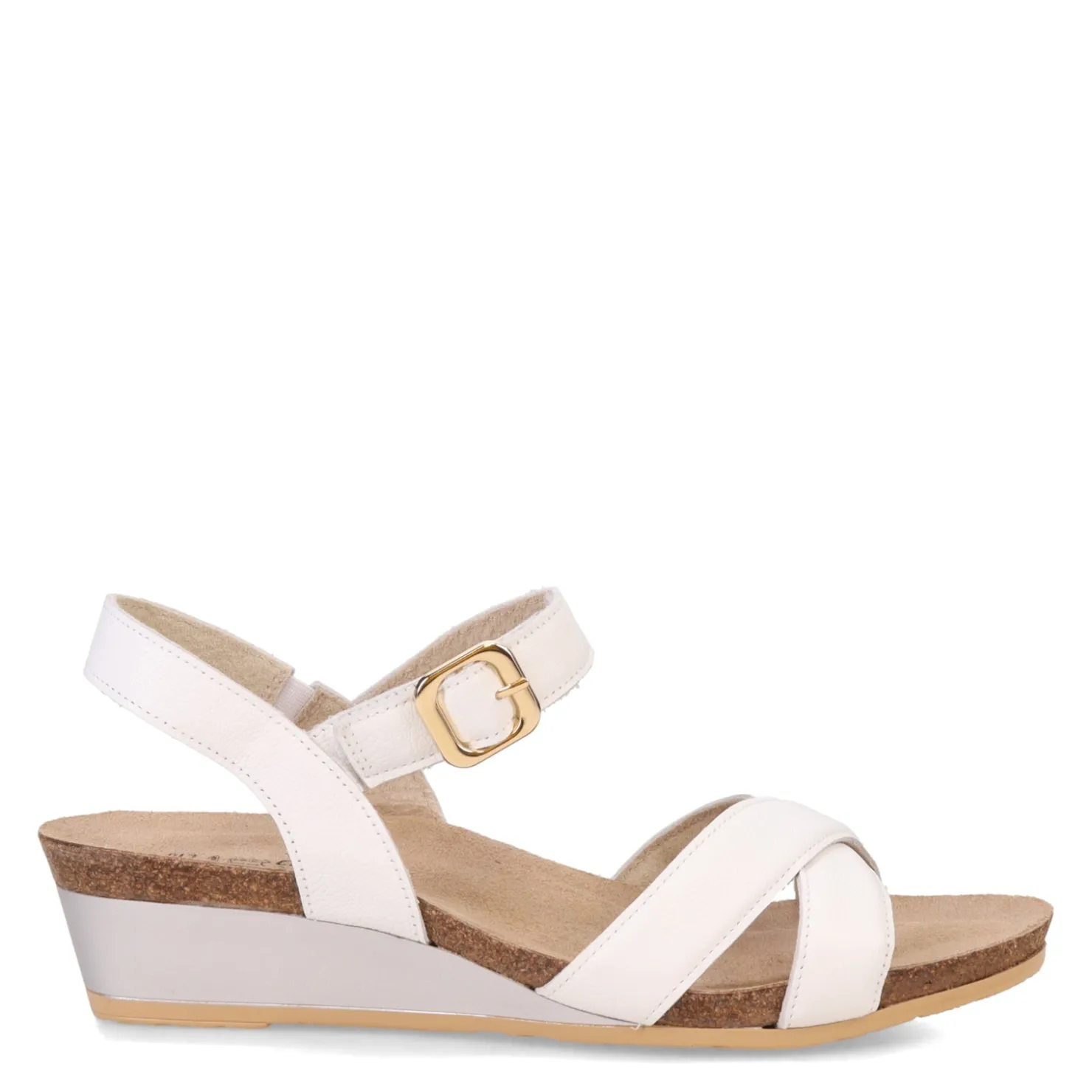 Footbed Sandals*Naot Women's , Throne Sandal White