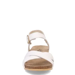 Footbed Sandals*Naot Women's , Throne Sandal White