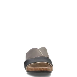 Wedges*Naot Women's , Tiara Sandal Black Grey