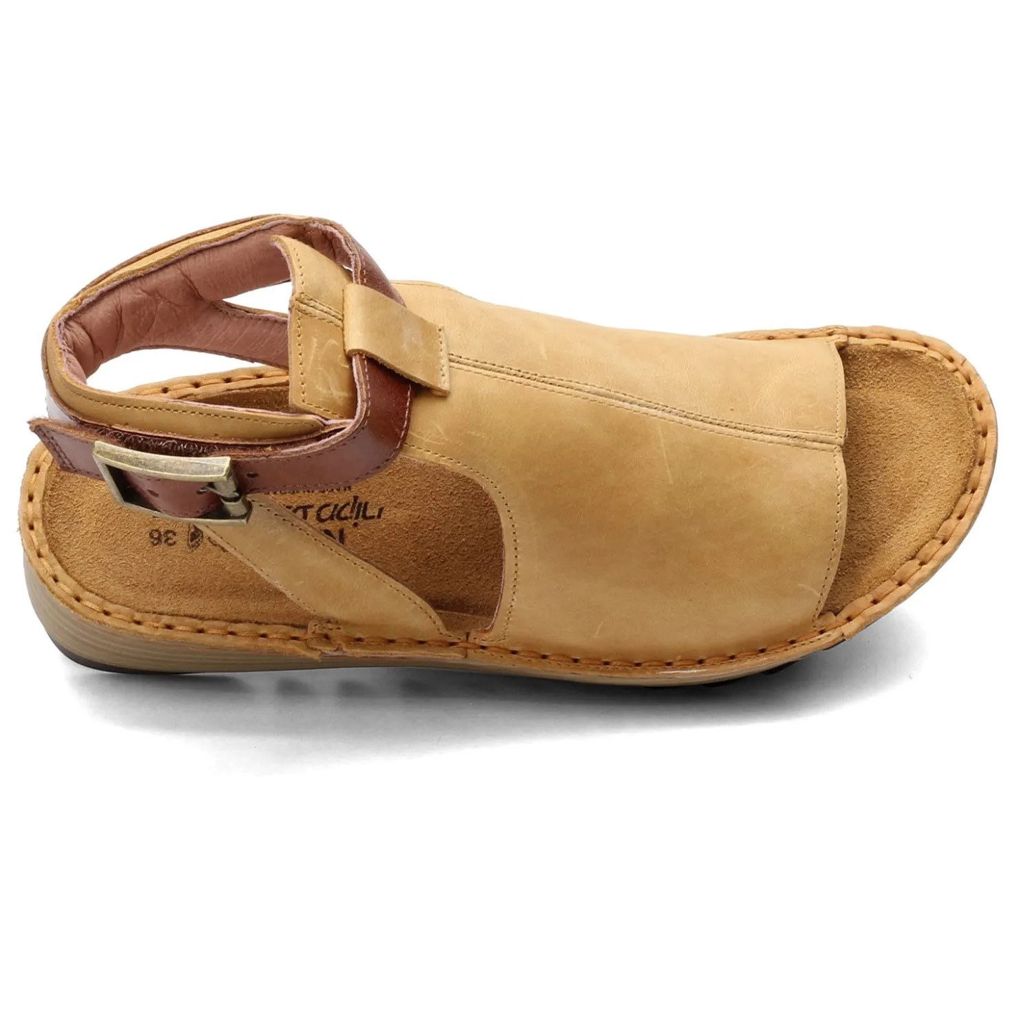 Footbed Sandals*Naot Women's , Verbena Sandal Oily Dune Nubuck