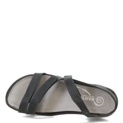 Footbed Sandals*Naot Women's , Whetu Sandal Oily Shadow Nubuck
