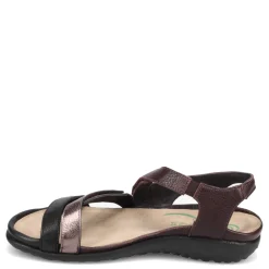 Footbed Sandals*Naot Women's , Whetu Sandal Soft Black/Radian Copper