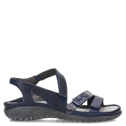 Footbed Sandals*Naot Women's , Whetu Sandal Blue