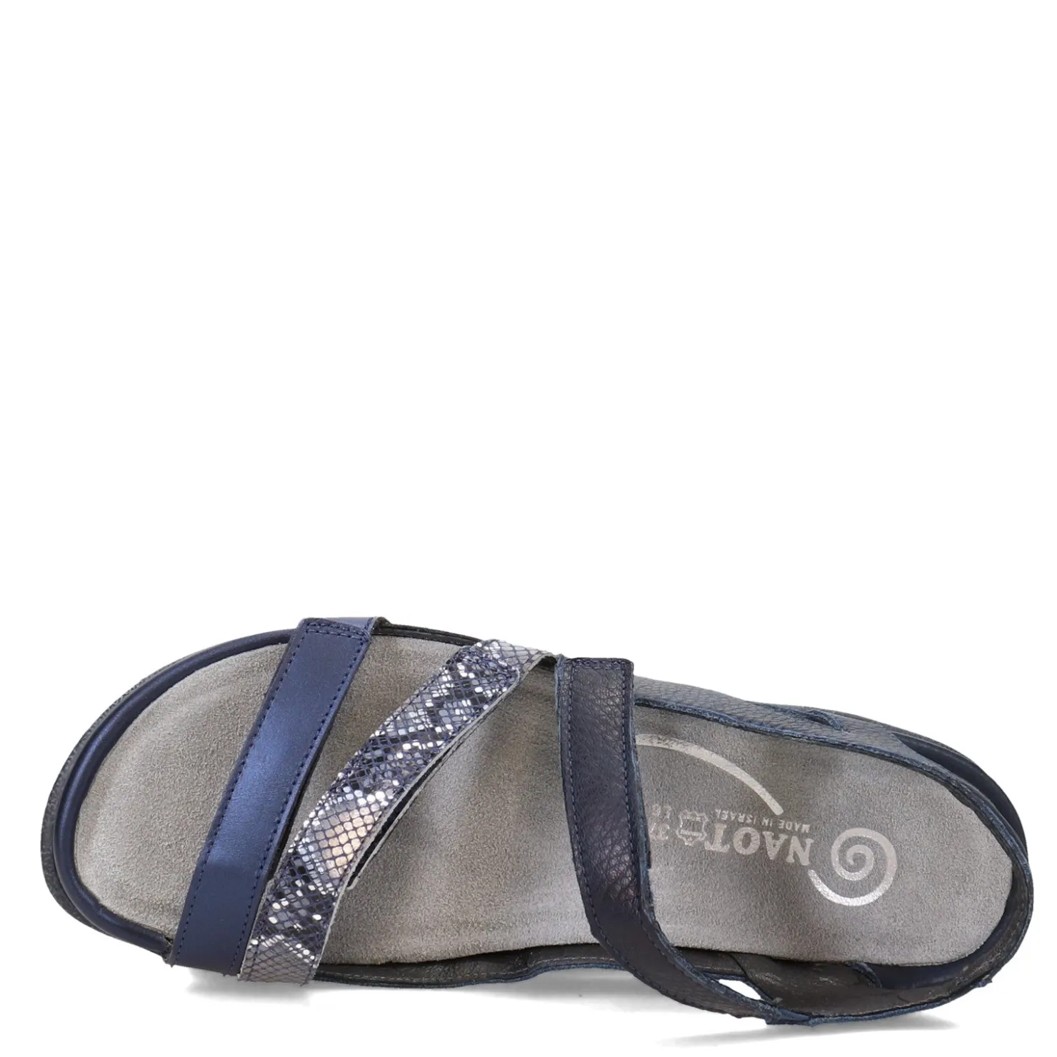Footbed Sandals*Naot Women's , Whetu Sandal Blue
