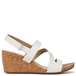 Wedges*Naturalizer Women's , Adria Sandal White