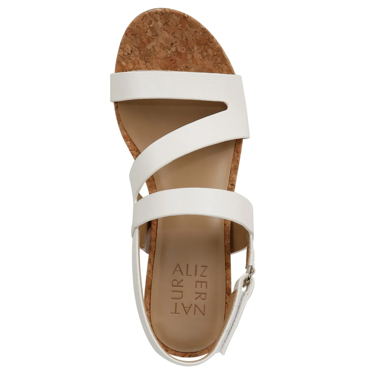 Wedges*Naturalizer Women's , Adria Sandal White