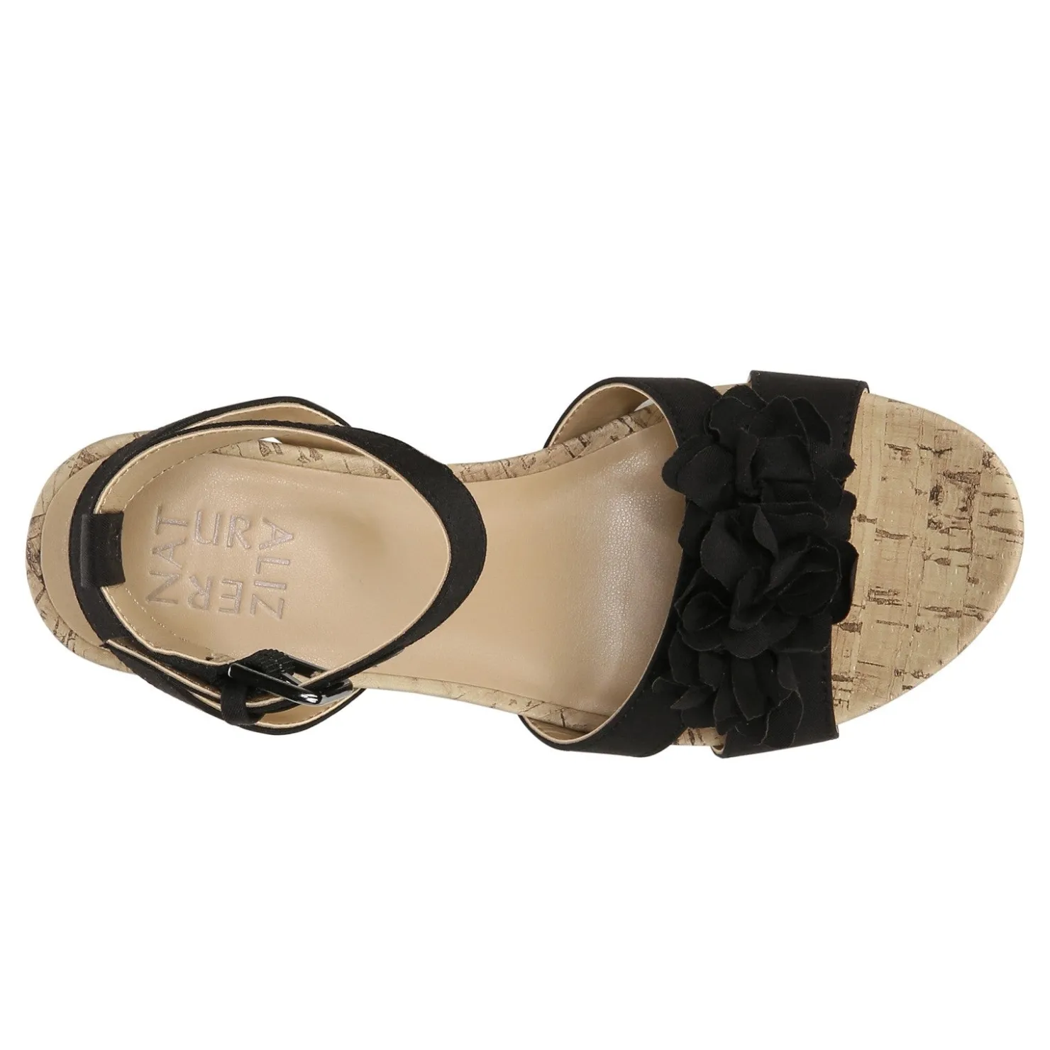 Women's , Areda Flower Wedge Sandal|Naturalizer Sale