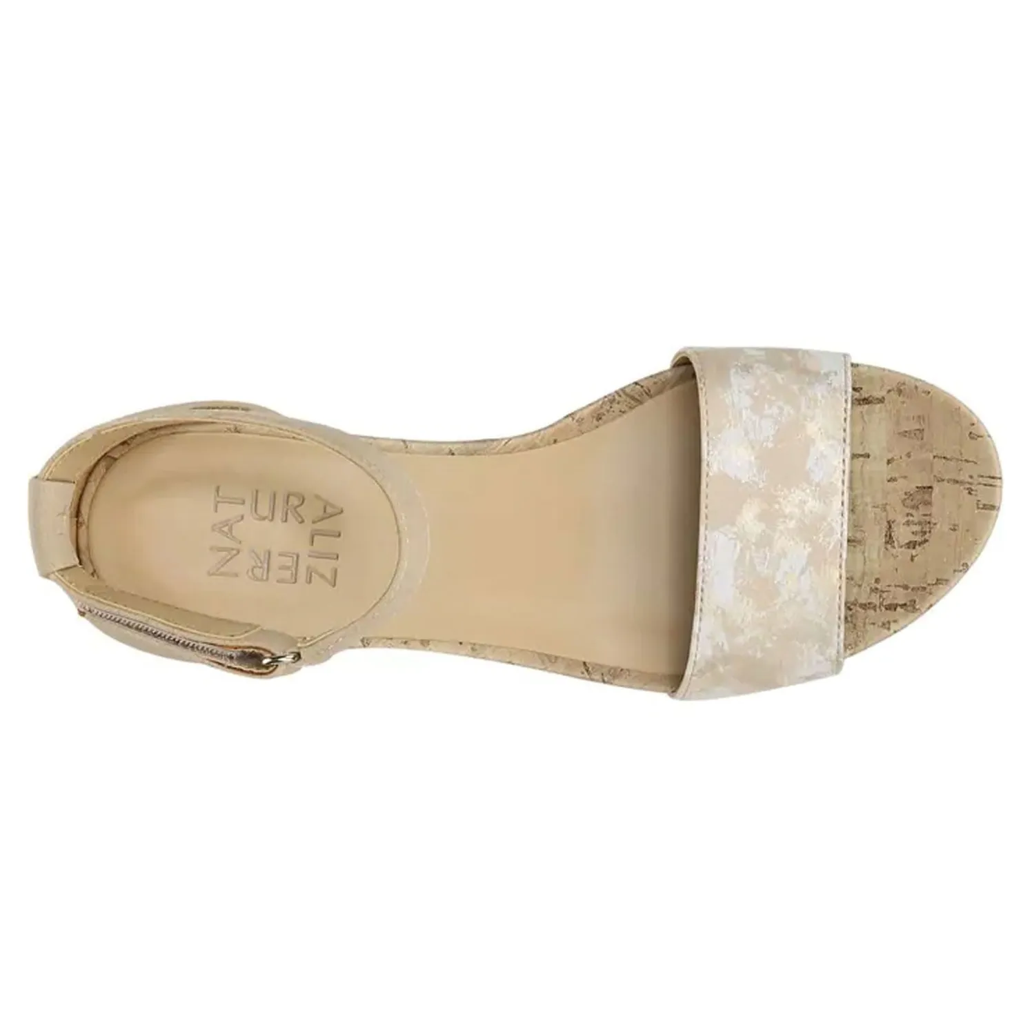 Wedges*Naturalizer Women's , Areda Sandal Beige