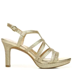 Heeled Sandals*Naturalizer Women's , Baylor Dress Sandal Gold