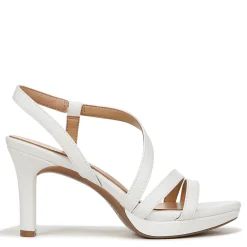 Heeled Sandals*Naturalizer Women's , Brenta Sandal White