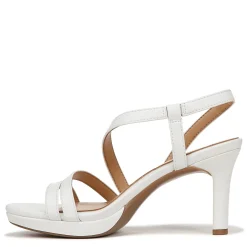 Heeled Sandals*Naturalizer Women's , Brenta Sandal White
