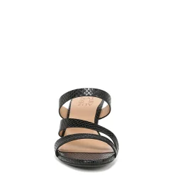 Wedges*Naturalizer Women's , Breona Sandal Black Snake Print